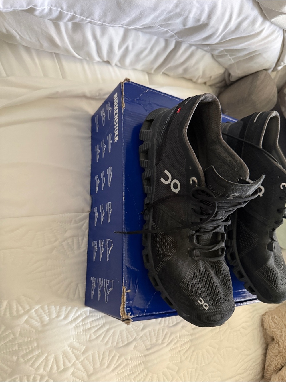 On Running Men's Cloud X Black Athletic Sneakers